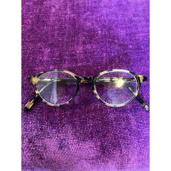 ANGLO AMERICAN Tortoise Eyeglasses Glasses Frames w Prescription main image 4